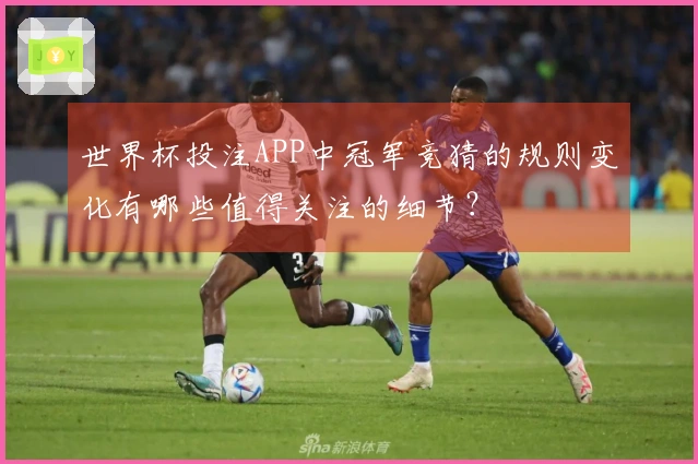 世界杯投注APP中冠军竞猜的规则变化有哪些值得关注的细节？